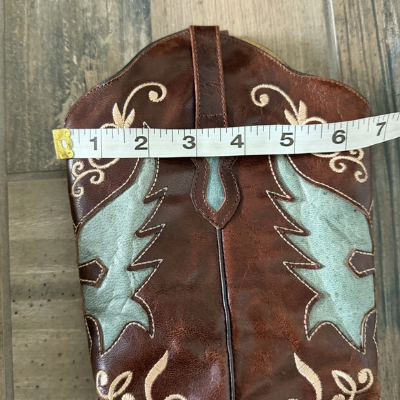 Bodacious Boot co leather cowboy boots size 7.5 - Picture 11 of 12